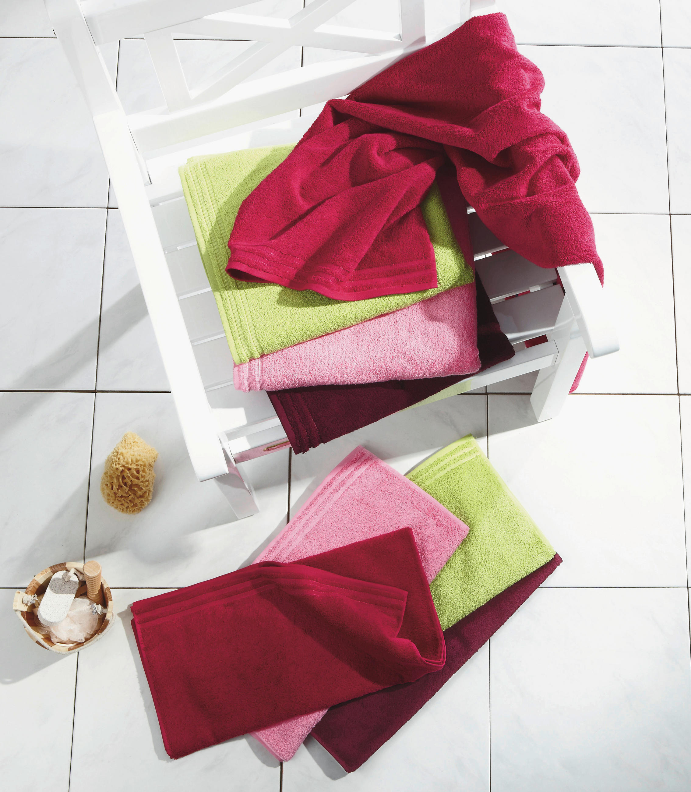 RUČNIK 50/100 cm , pink  CALYPSO FEELING  - pink, Basics, tekstil (50/100cm) - Vossen