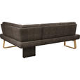 ECKBANK 240/174 cm  in Braun, Eichefarben  - Eichefarben/Braun, Design, Holz/Textil (240/174cm) - Dieter Knoll