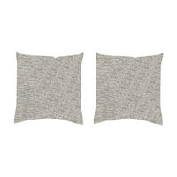 KISSENHÜLLEN-SET FJELLA 40/40 cm  - Hellgrau, Basics, Textil (40/40cm)
