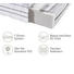 TASCHENFEDERKERNMATRATZE 120/200 cm - Weiß, Basics, Textil (120/200cm) - Bentley TASCHENFEDERKERNMATRATZE 120/200 cm - Weiß, Basics, Textil (120/200cm) - Bentley