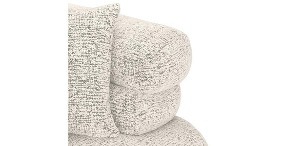 ECKSOFA  in Chenille Creme, Beige  276/170 cm  - Beige/Creme, KONVENTIONELL, Kunststoff/Textil (276/170cm) - Carryhome