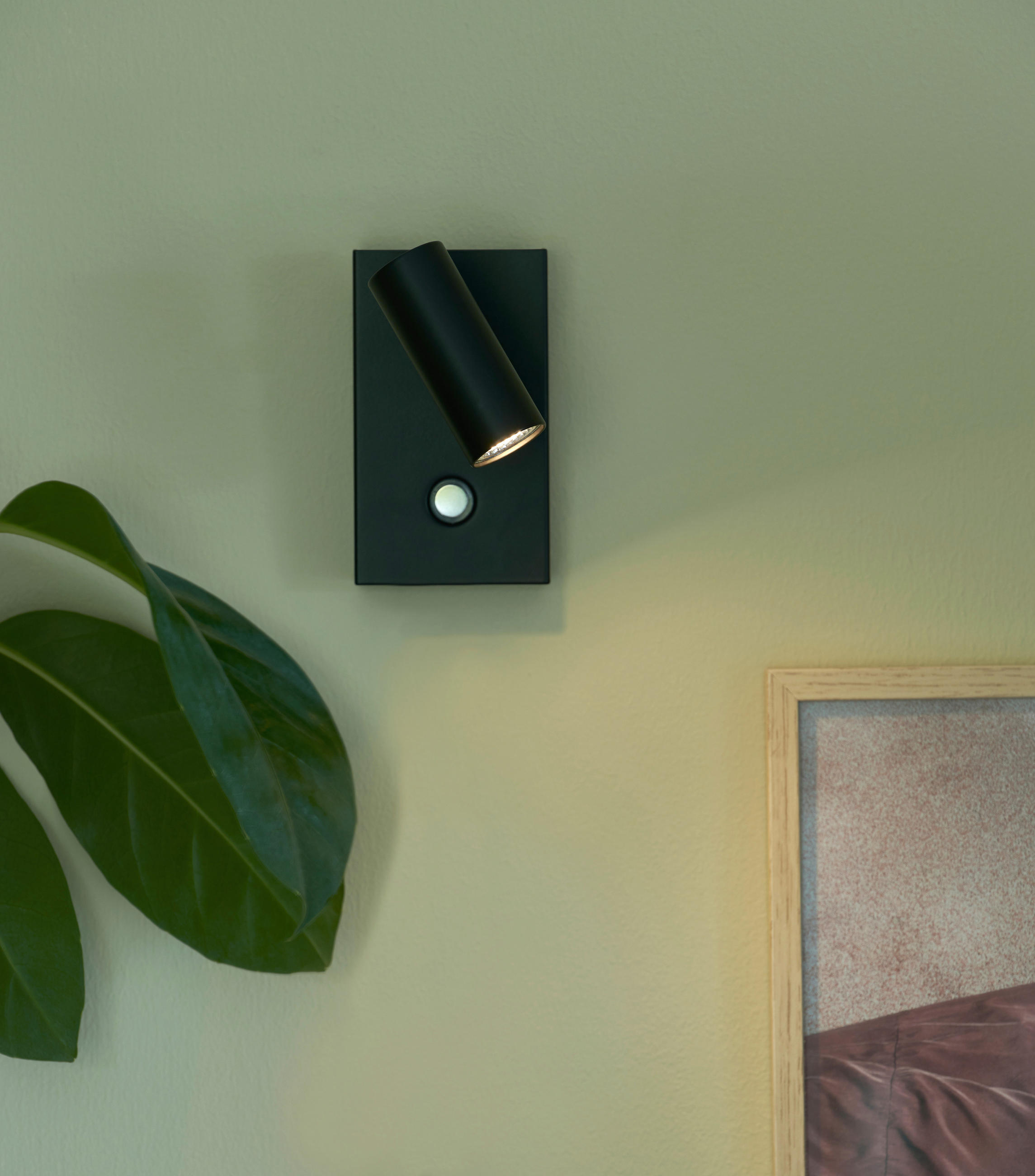WANDLEUCHTE OMARI 7/12/12 cm   - Schwarz, Design, Metall (7/12/12cm) - Nordlux