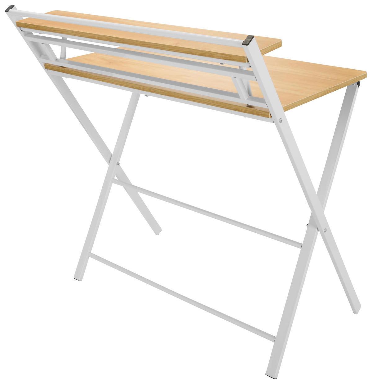 SCHREIBTISCH 84/60/92 cm  in Eichefarben  - Eichefarben, Basics, Holzwerkstoff/Metall (84/60/92cm) - MID.YOU