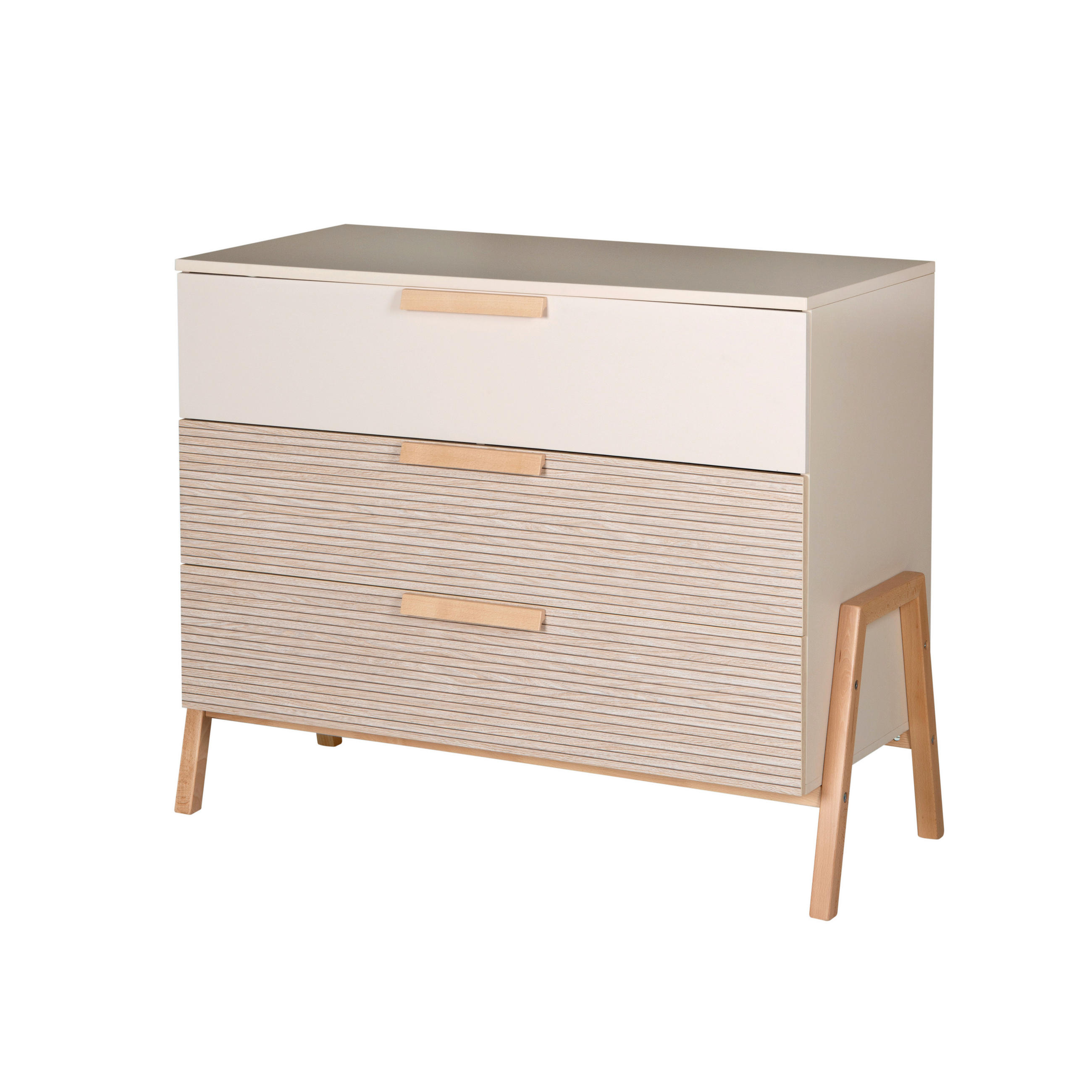 WICKELKOMMODE HAPPY  - Basics (102/110/53cm) - Schardt