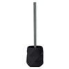GARNITURA TOALETNE ČETKE  crna  plastika  CRACKLE  - crna/boje aluminija, Konvencionalno, plastika (10,6/39cm) - Kleine Wolke