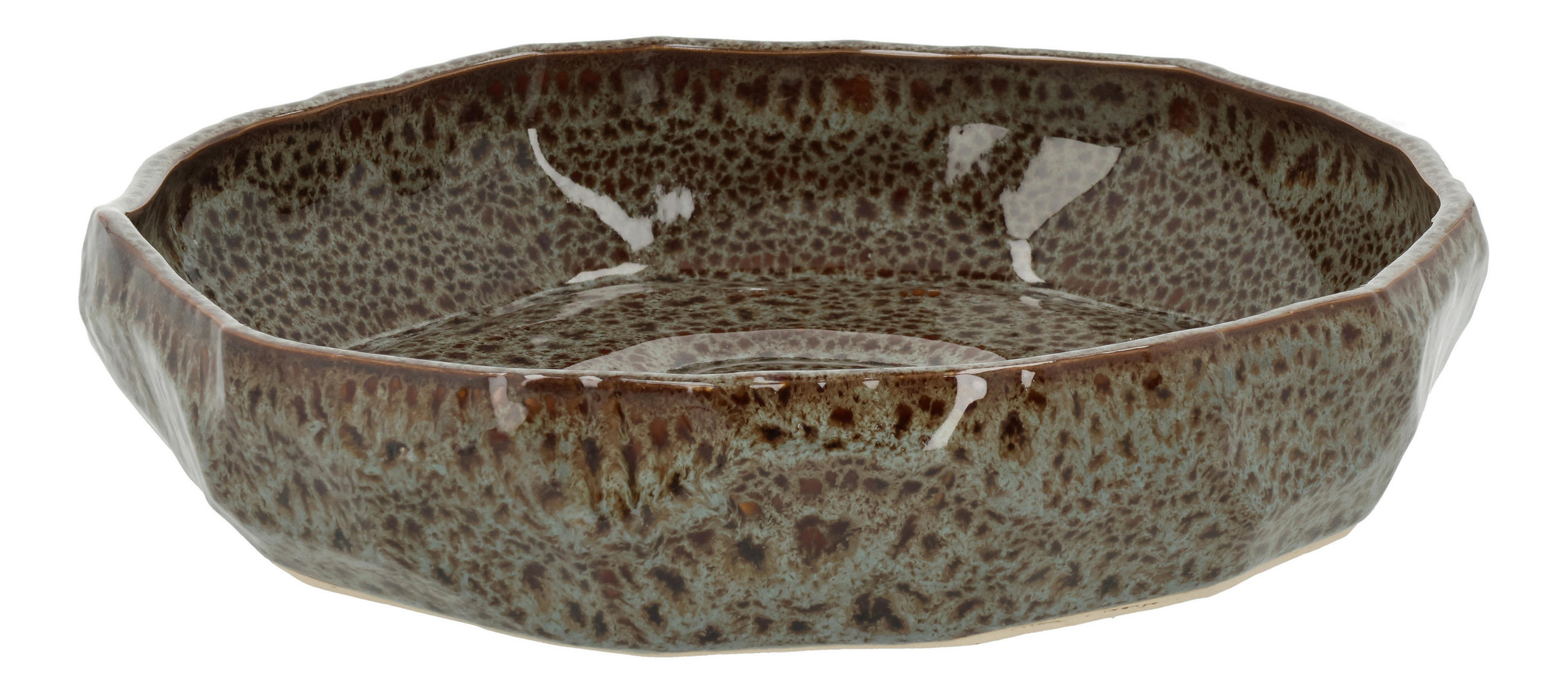 DEKOSCHALE - Braun, Basics, Keramik (26/5/26cm)