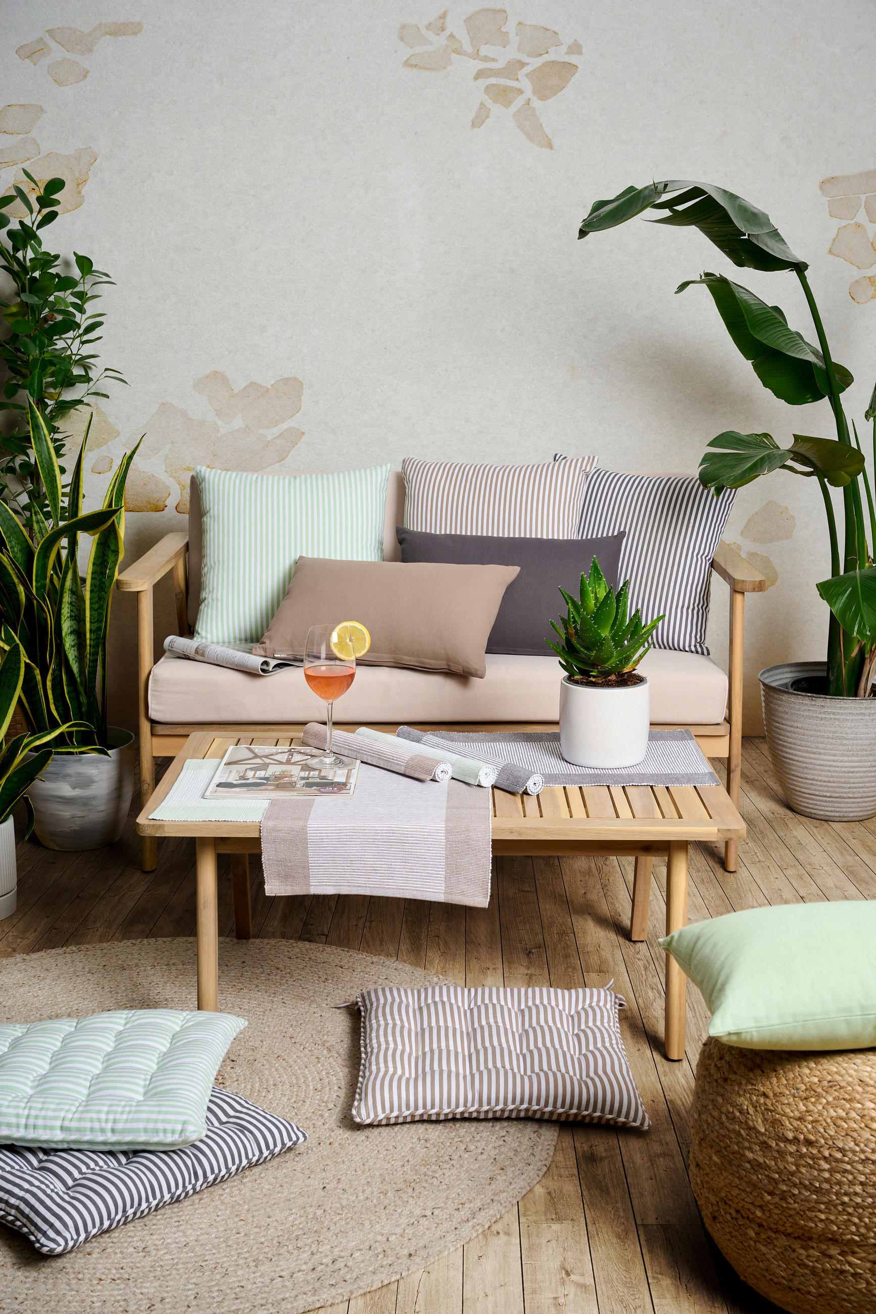 DEKORAČNÍ POLŠTÁŘ 30/50 cm - zelená, textil (30/50cm) - Esposa