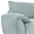 CloseUp von Carryhome ECKSOFA Mintgrün Cord.