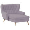 XXL-SESSEL Flachgewebe Altrosa    - Altrosa, Design, Holz/Textil (120/101/165cm) - Stylife