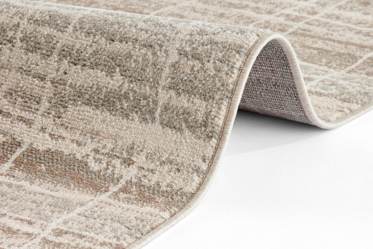 FLACHWEBETEPPICH 200/280 cm Terrain Creme  - Creme, Basics, Kunststoff/Textil (200/280cm)
