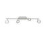 LED-STRAHLER - Nickelfarben, Design, Kunststoff/Metall (80/11/9cm) LED-STRAHLER - Nickelfarben, Design, Kunststoff/Metall (80/11/9cm)