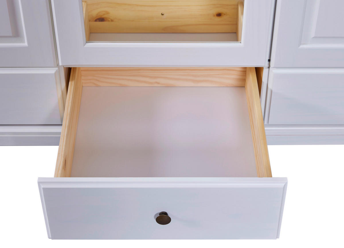 EINZELZIMMER Weiß  - Naturfarben/Weiß, MODERN, Holz - MID.YOU