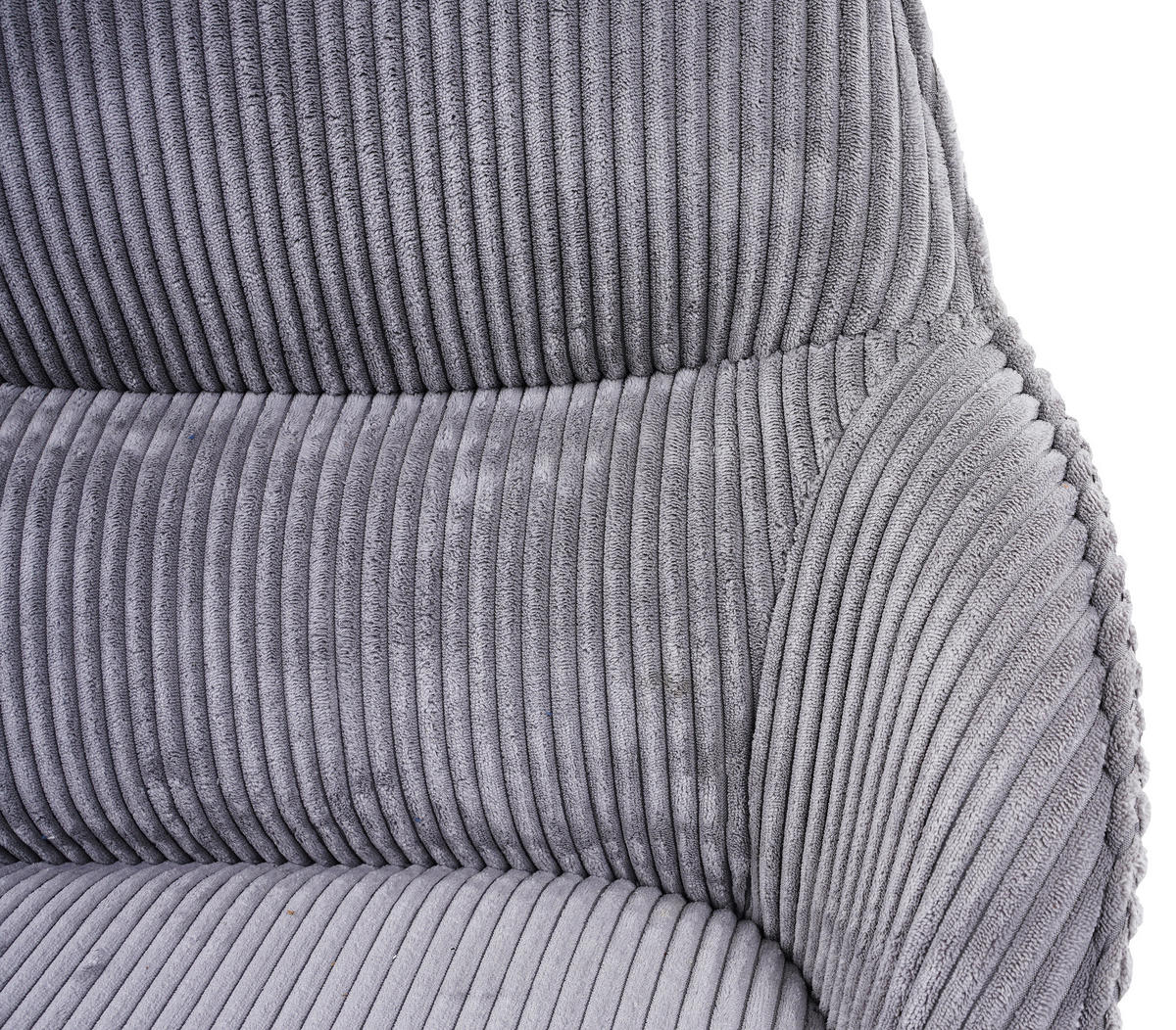 KLOP, kovina, tekstil siva  - črna/siva, Moderno, kovina/tekstil (163/67/85cm) - MID.YOU