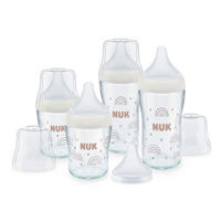 FLÄSCHCHENSET 4-teilig  - Basics (22,3/35,2/9,3cm) - NUK