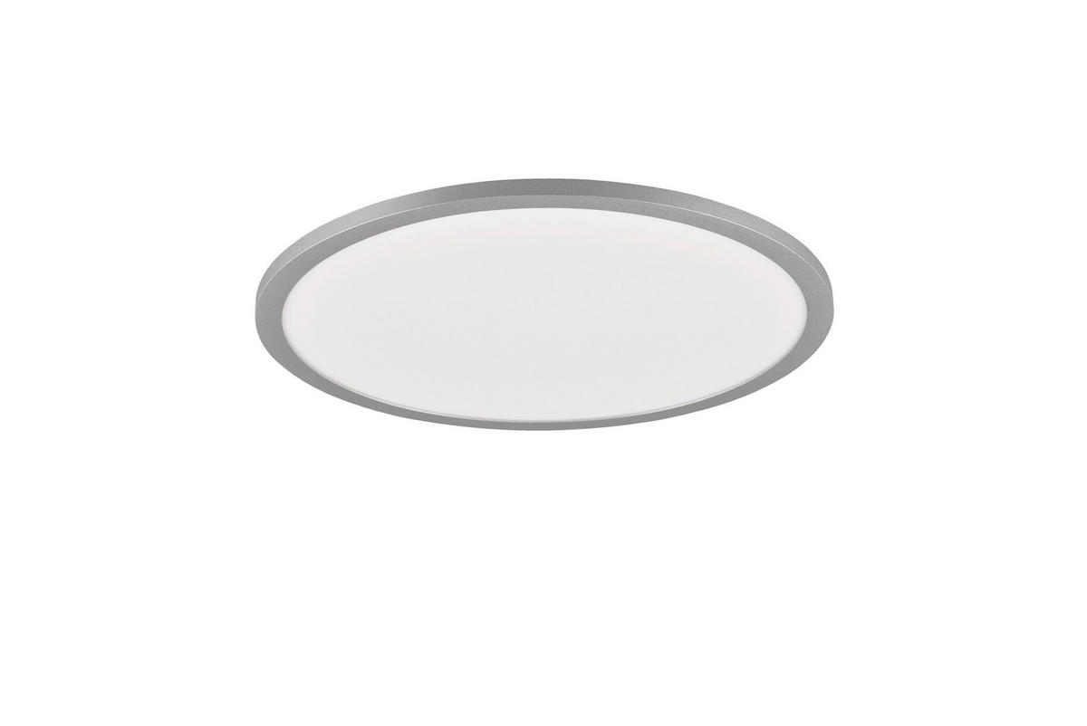 LED-DECKENLEUCHTE  40/5 cm    - Titanfarben, Basics, Metall (40/5cm) - Trio Leuchten
