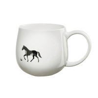 KAFFEEBECHER Magu  400 ml   - Weiß Hochglanz, KONVENTIONELL, Keramik (10,2/9,5cm) - ASA