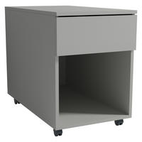 ROLLCONTAINER 39/55/70 cm  - Grau, Design, Holzwerkstoff/Kunststoff (39/55/70cm) - MID.YOU