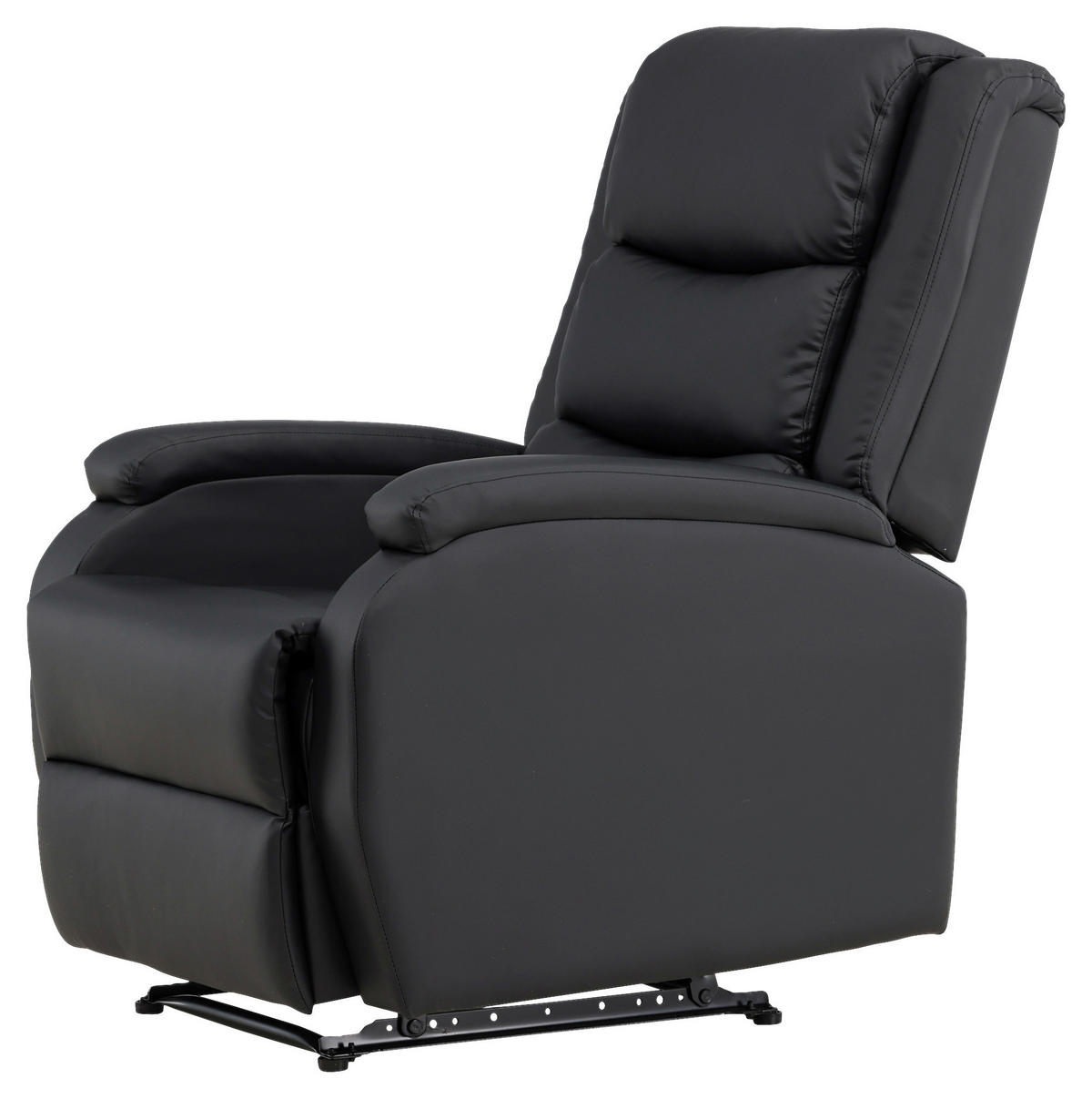 FERNSEHSESSEL in Schwarz  - Schwarz, Basics, Textil/Metall (74/103/92cm) - Livetastic