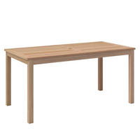 GARTENTISCH 140/80/75 cm Holz Teakfarben rechteckig  - Teakfarben, Modern, Holz (140/80/75cm) - Ambia Garden