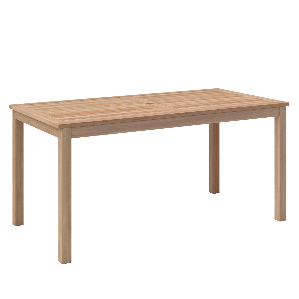 GARTENTISCH 140/80/75 cm Holz Teakfarben rechteckig  - Teakfarben, Modern, Holz (140/80/75cm) - Ambia Garden