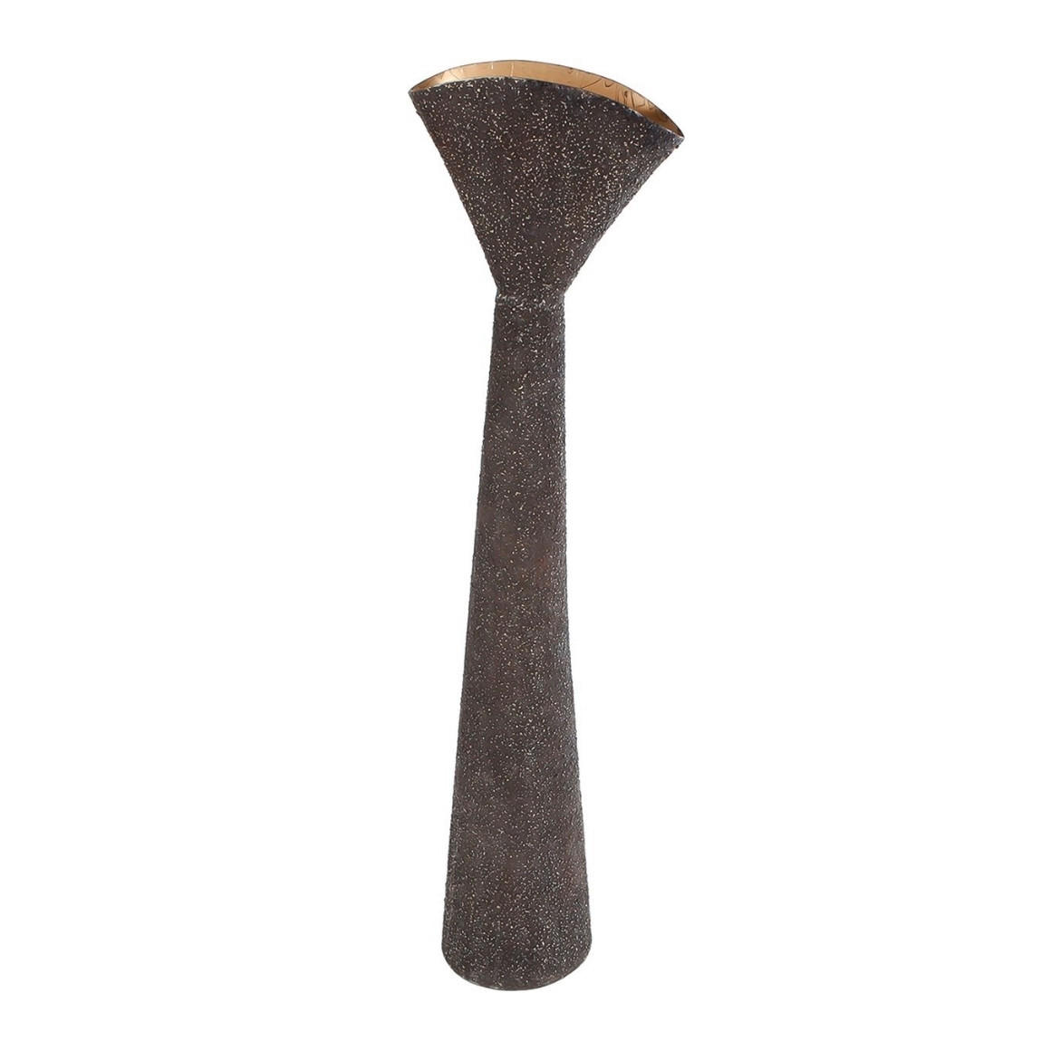 VAZA DEKORATIVNA 50 cm metal - zlatne boje/smeđa, Design, metal (50cm)