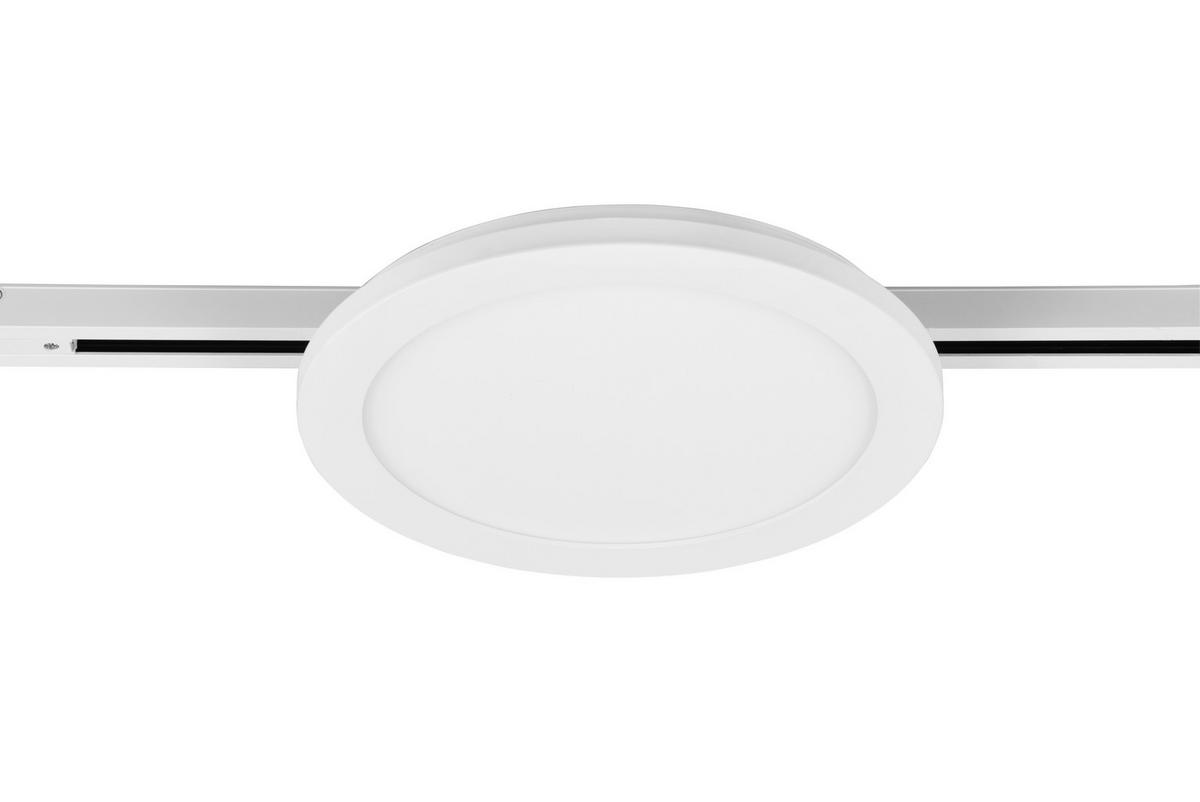 SCHIENENSYSTEM-STRAHLER - Weiss, Basics, Kunststoff (26,0/2,7cm) - Trio Leuchten