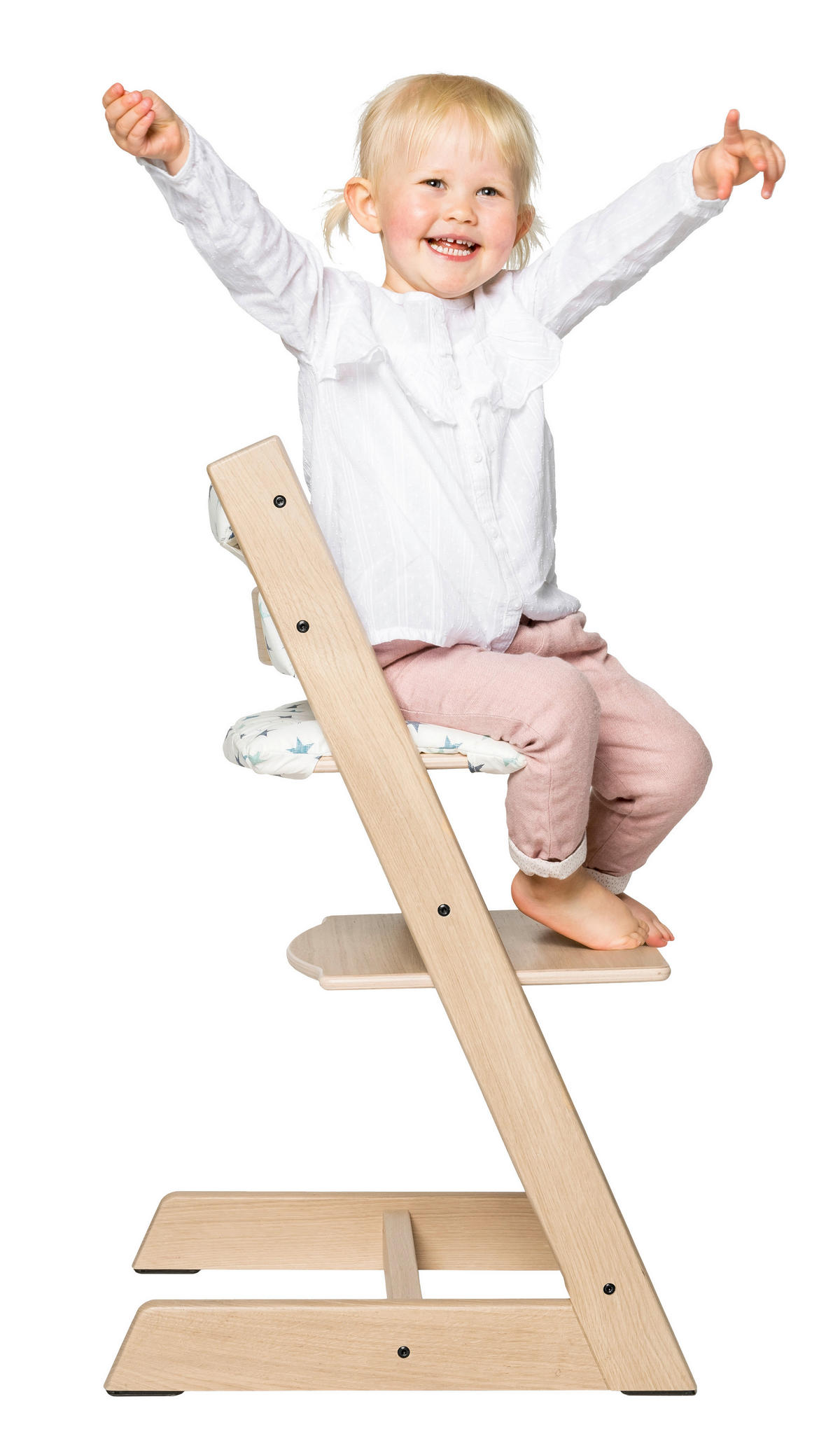 HOCHSTUHL Tripp Trapp Oak  - Perlmutt, Lifestyle, Holz (46/79/49cm) - Stokke