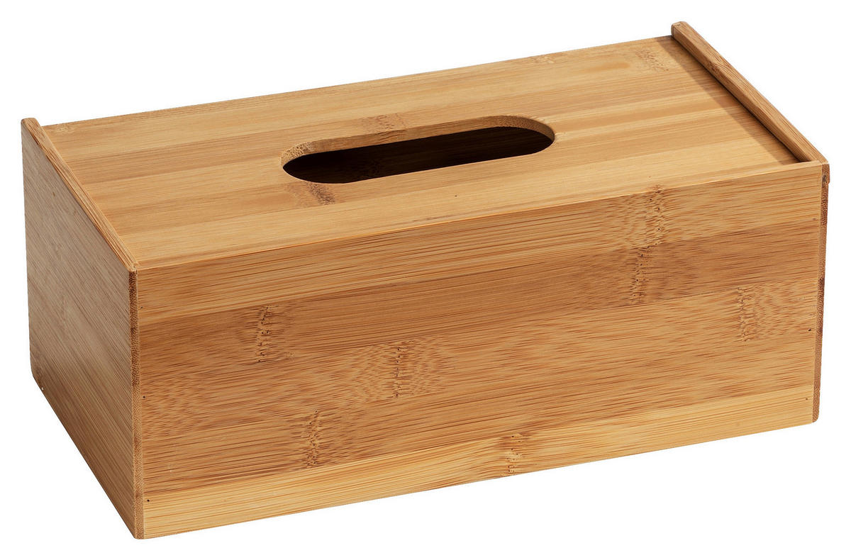 NÄSDUKSBOX trä  - teakfärg, Basics, trä (25/13/10cm)