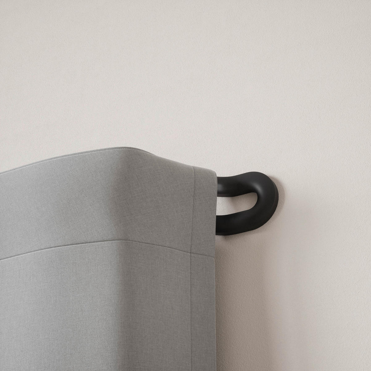 GARDINSTÅNG 333 cm  - svart, Klassisk, metall (333cm) - Umbra