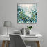 KUNSTDRUCK - Türkis/Blau, Design, Holz/Papier (85/85cm) - Monee KUNSTDRUCK - Türkis/Blau, Design, Holz/Papier (85/85cm) - Monee