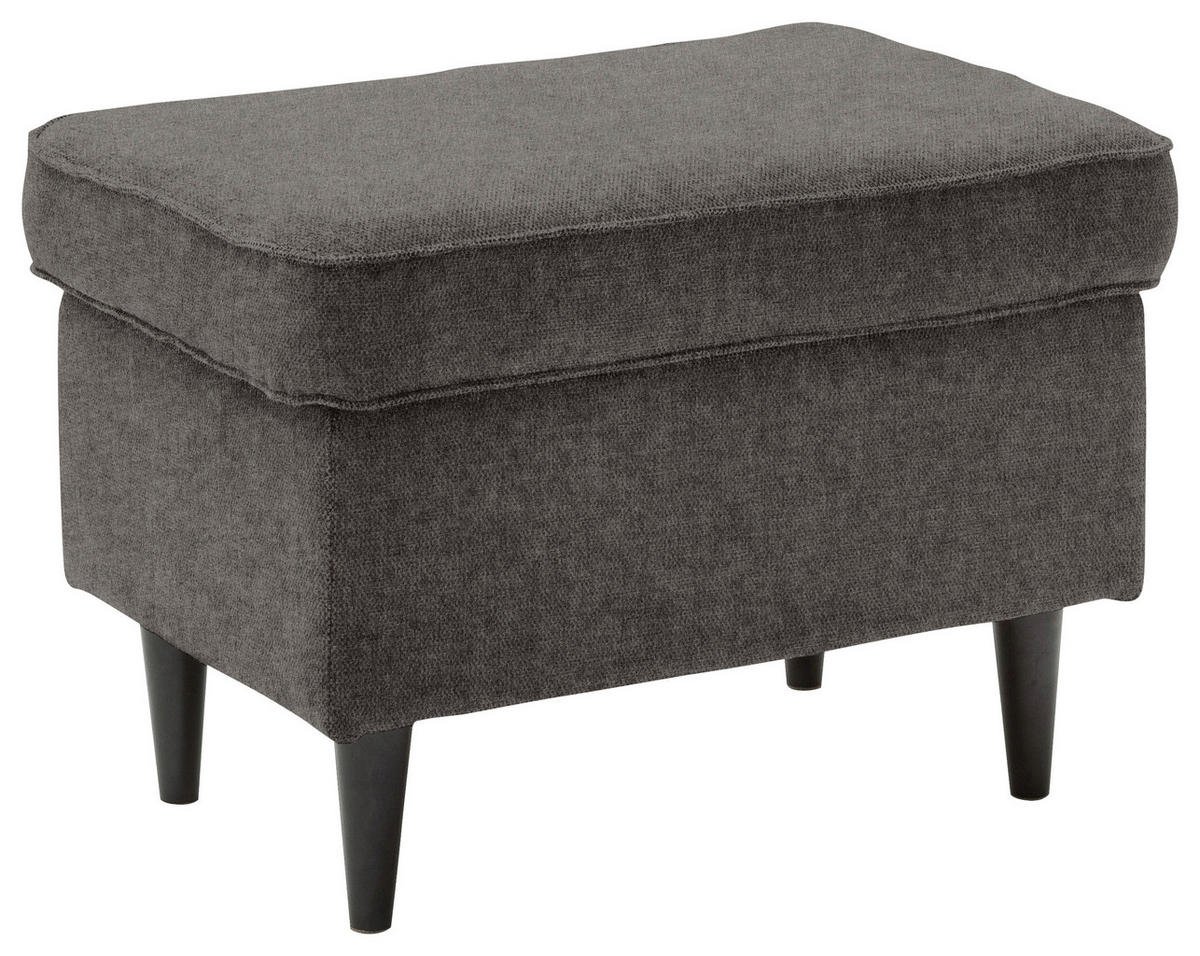 PALL i textil mörkbrun  - svart/mörkbrun, Basics, trä/textil (63/43/42cm) - MID.YOU