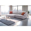 ECKSOFA in Cord Grau  - Terracotta/Schwarz, Design, Kunststoff/Textil (161/284cm) - Livetastic