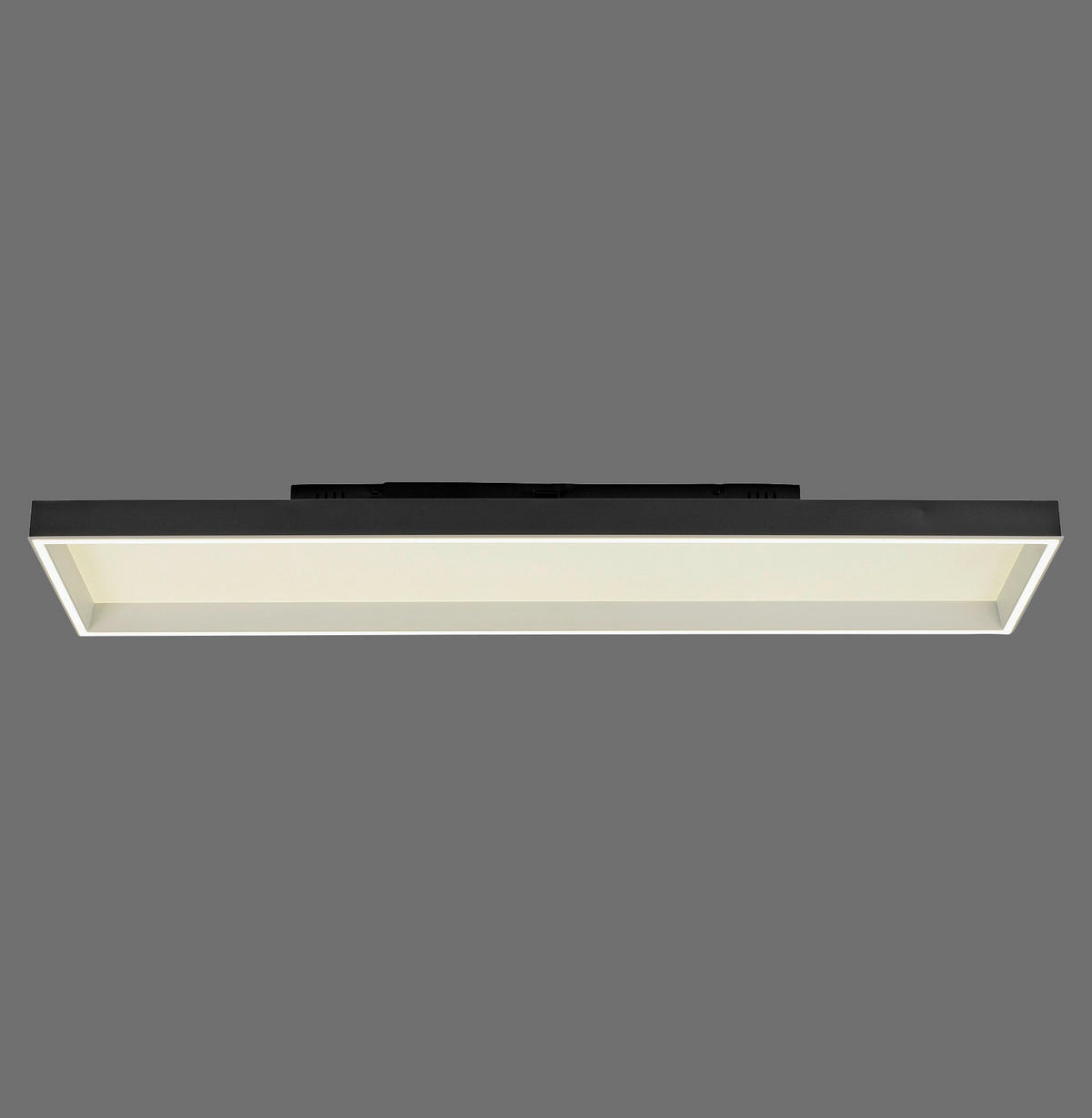 LED-DECKENLEUCHTE  Smart 120/30/8.4 cm   - Schwarz, Basics, Kunststoff/Metall (120/30/8.4cm) - Paul Neuhaus