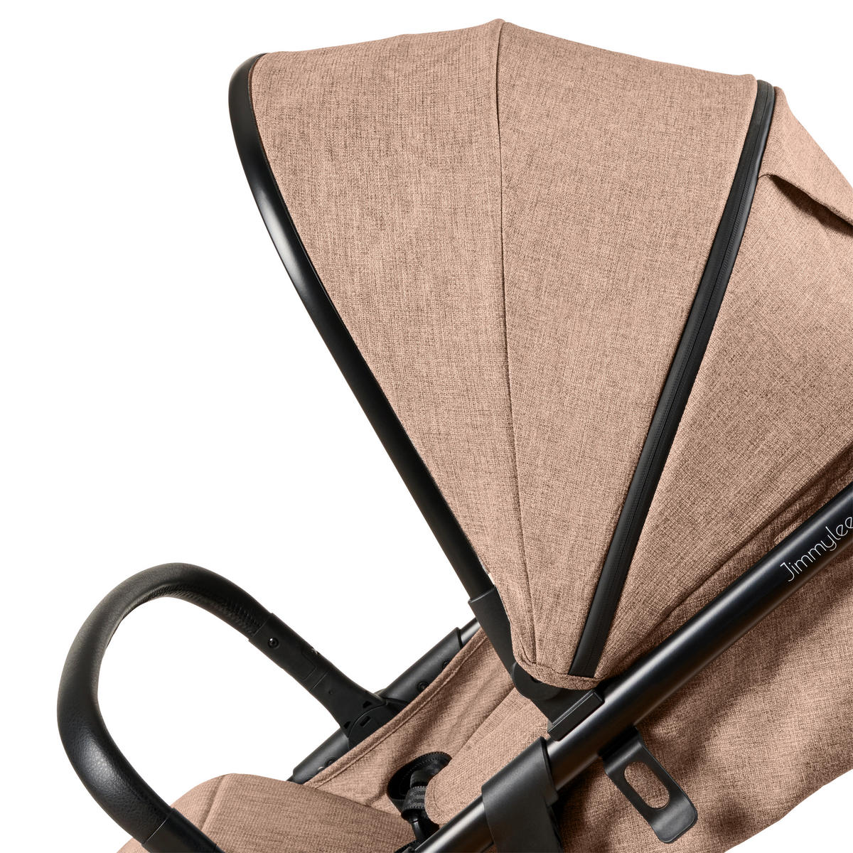 BUGGY  - Beige/Schwarz, Trend, Kunststoff/Textil (55/56/107cm) - Jimmylee