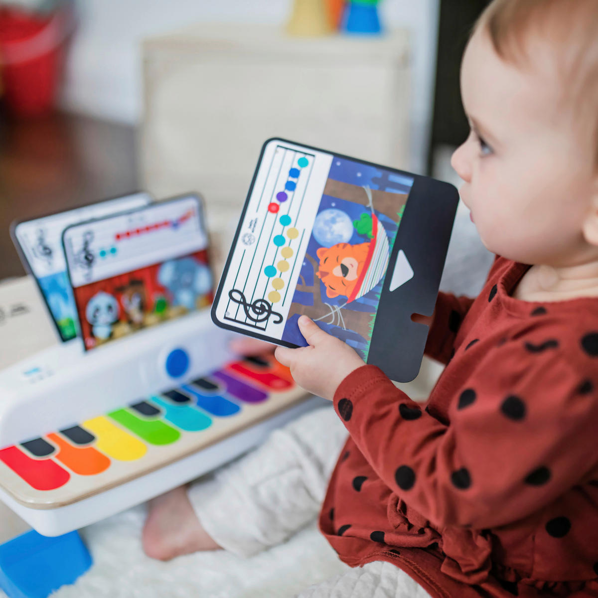 BABYKLAVIER - Basics, Holzwerkstoff/Kunststoff (35,5/17,0/18,0cm) - Hape