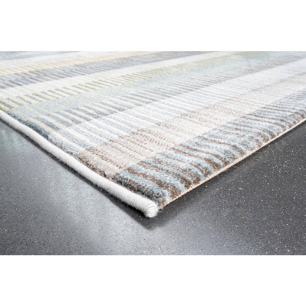 Thumbnail - Novel Webteppich Argentum, Mehrfarbig, Textil, geometrisch, rechteckig, 133x195 cm, Oeko-Tex® Standard 100, für Fußboden...