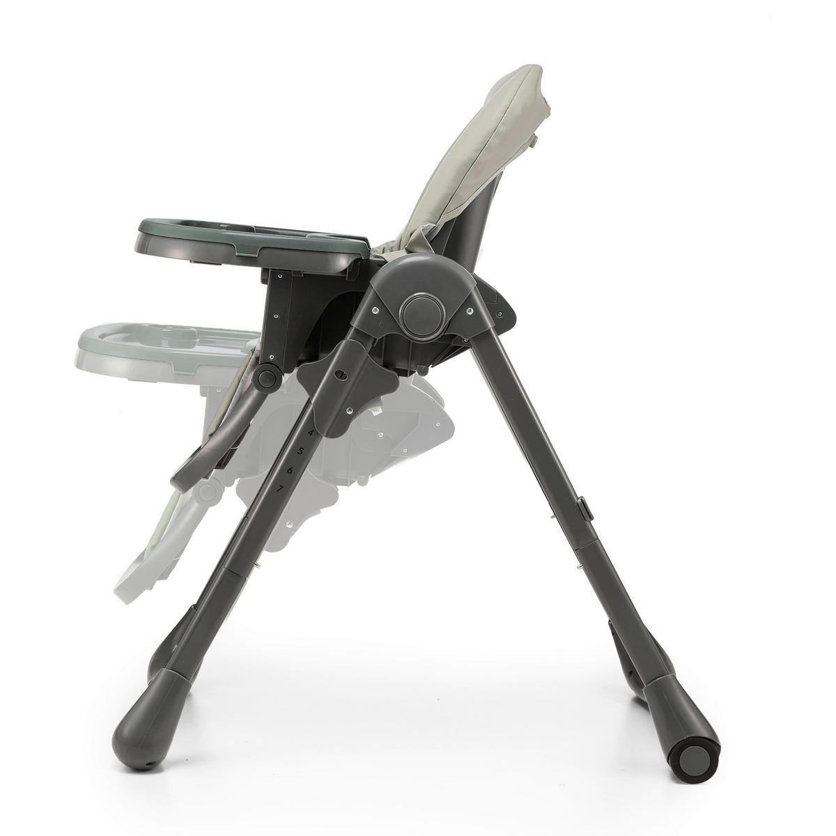 HOCHSTUHL Tummie  - Grau, Basics (55.5/101/84.5cm) - kinderkraft