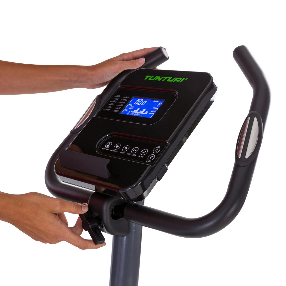 ERGOMETER - Schwarz, Basics (79/48/124cm)