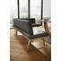 ECKBANK Mikrofaser Wildeiche massiv Anthrazit, Edelstahlfarben, Eichefarben - Edelstahlfarben/Eichefarben, Design, Holz/Textil (230/161cm) - Dieter Knoll ECKBANK Mikrofaser Wildeiche massiv Anthrazit, Edelstahlfarben, Eichefarben - Edelstahlfarben/Eichefarben, Design, Holz/Textil (230/161cm) - Dieter Knoll
