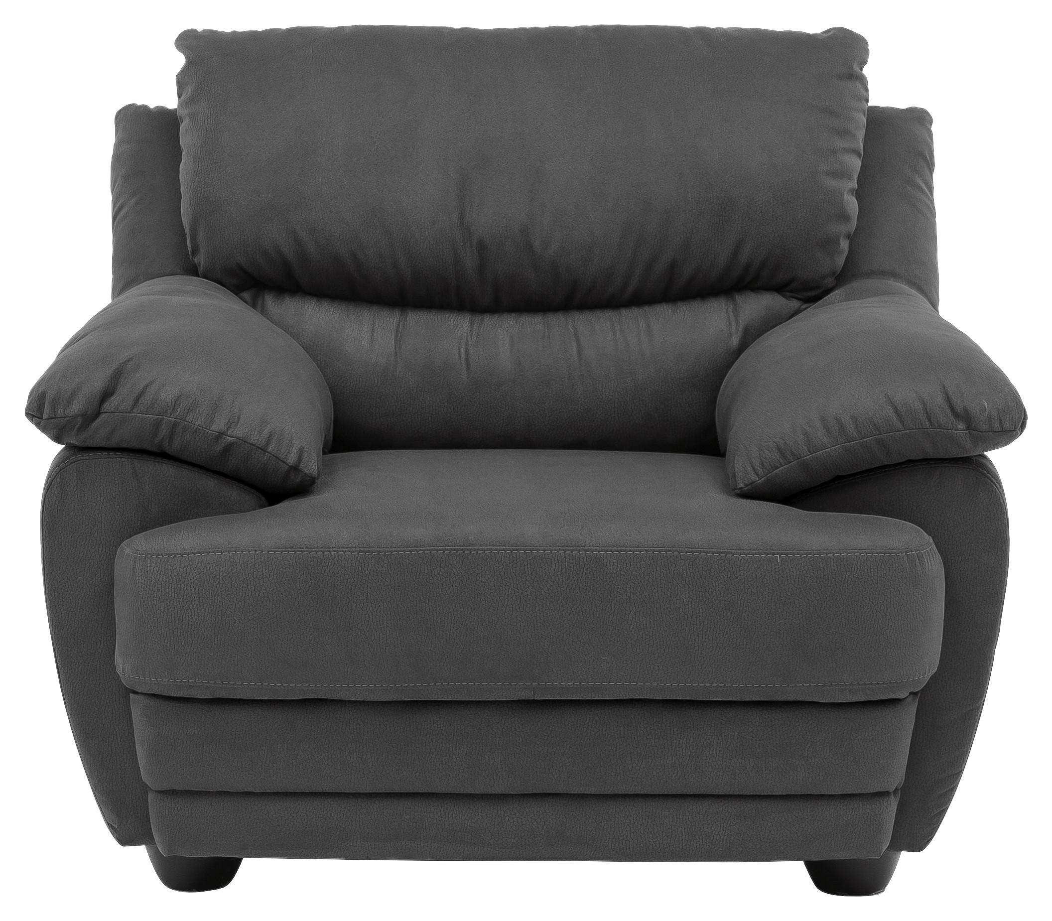 Thumbnail - Livetastic Sessel, Dunkelgrau, Textil, 117x97x100 cm, Made in EU, Stoffauswahl, erweiterbar (Typenauswahl), Wohnzimmer, ...