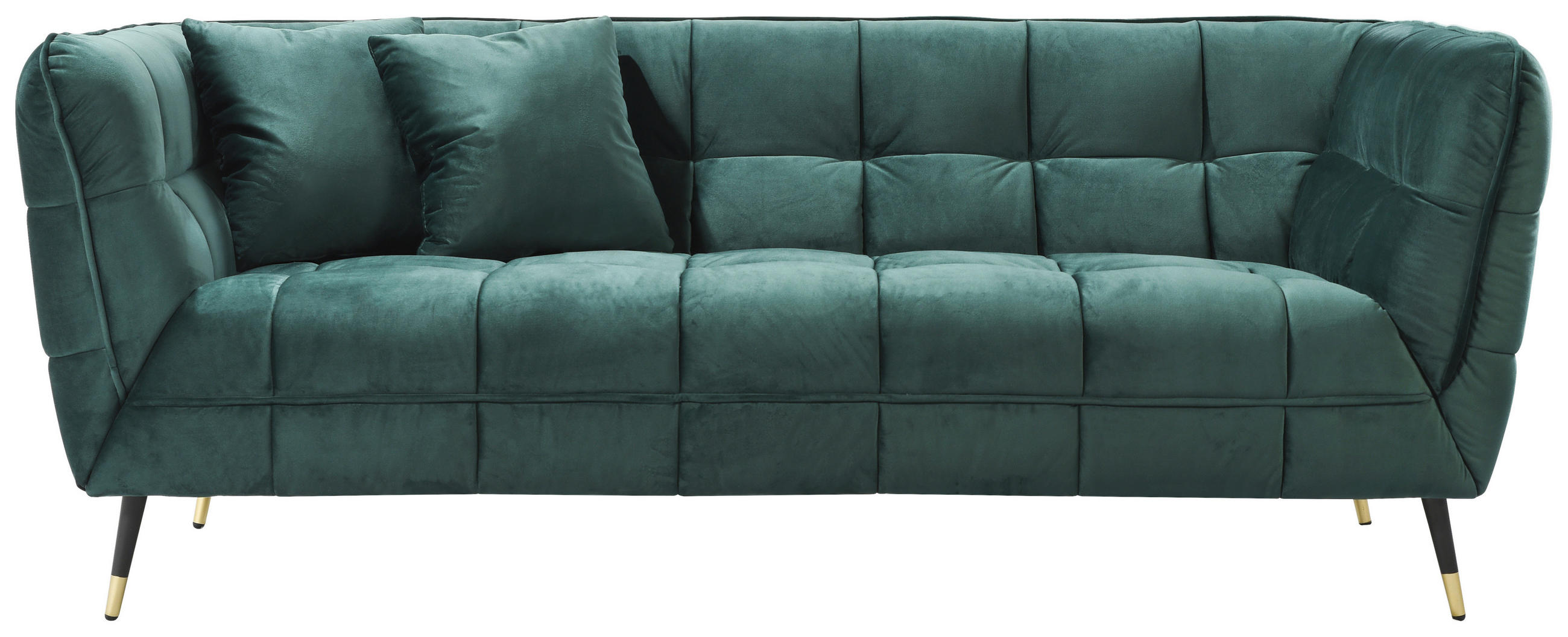 Thumbnail - Livetastic Sitzgarnitur, Grün, Textil, 2-teilig, Wohnzimmer, Sofas & Couches, Sitzgarnituren