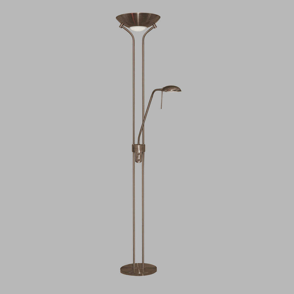 LED-DECKENFLUTER 25.4/180 cm    - Messingfarben, Basics, Glas/Metall (25.4/180cm) - Searchlight