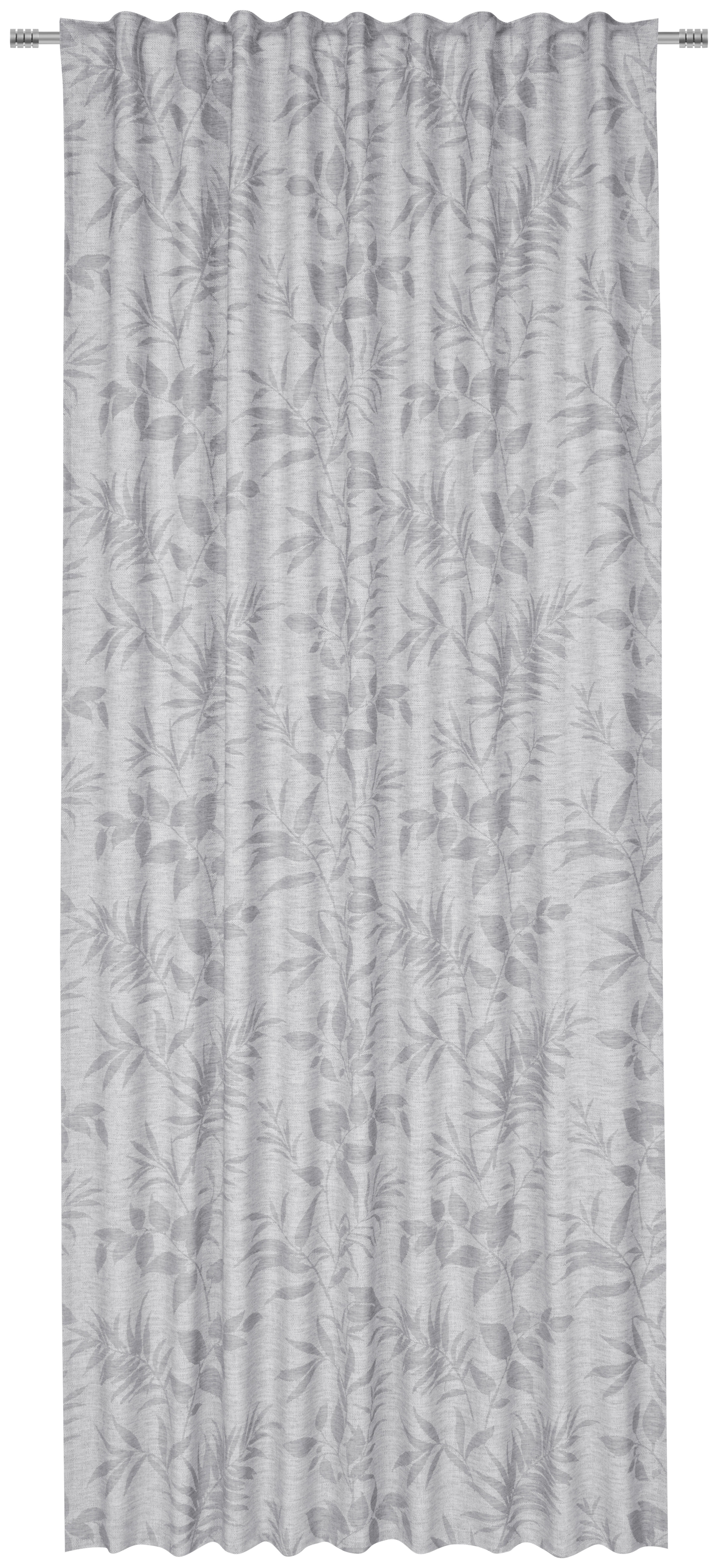 FERTIGVORHANG LA PALMA blickdicht 140/245 cm   - Grau, KONVENTIONELL, Textil (140/245cm) - Esposa