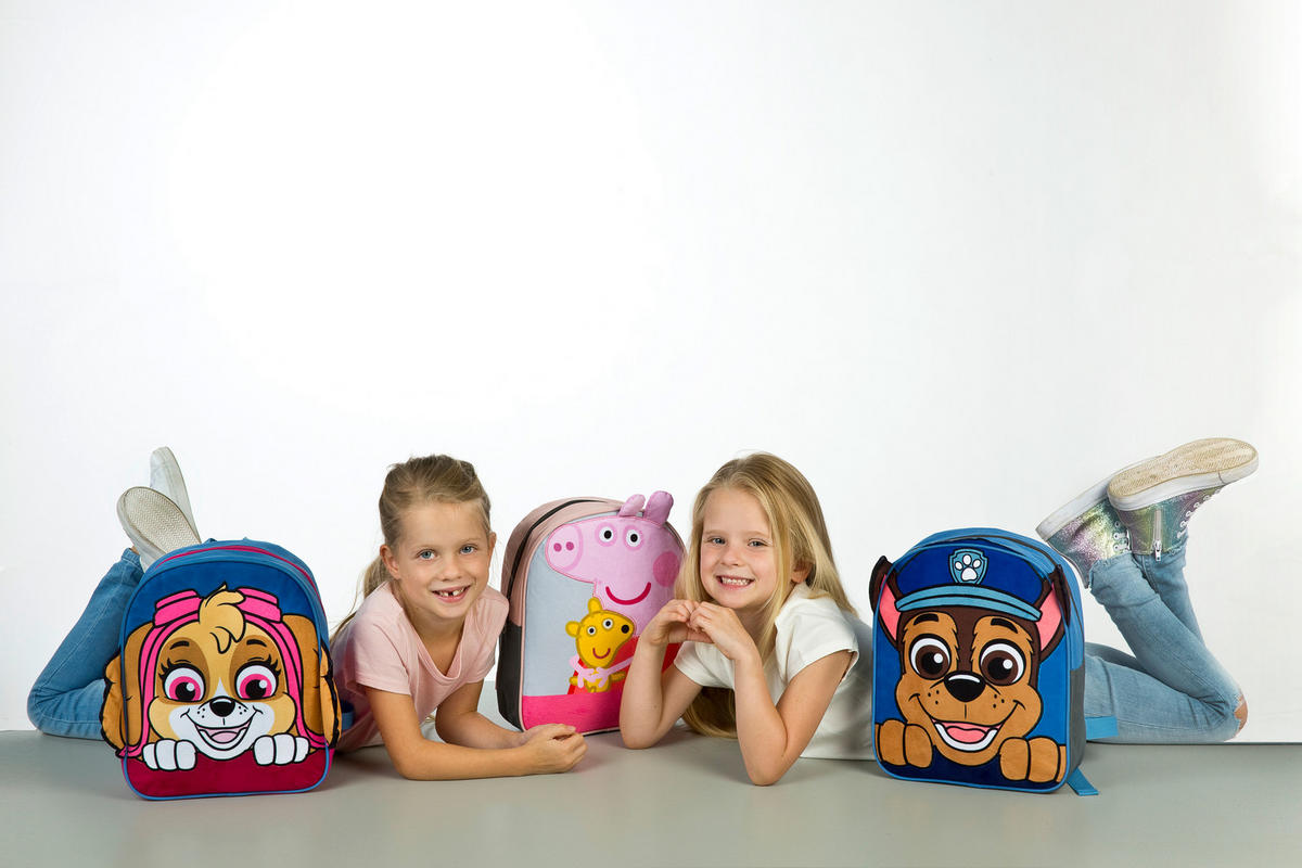 KINDERRUCKSACK - Blau/Braun, Basics, Textil (25,5/31,5/10cm)