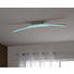 LED STROPNÍ SVÍTIDLO - bílá/barvy niklu, Design, kov/umělá hmota (105/12/12,5cm) LED STROPNÍ SVÍTIDLO - bílá/barvy niklu, Design, kov/umělá hmota (105/12/12,5cm)