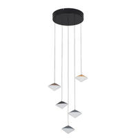 LED-HÄNGELEUCHTE 39/150 cm  - Hellbraun/Goldfarben, Design, Kunststoff/Metall (39/150cm) - Dieter Knoll