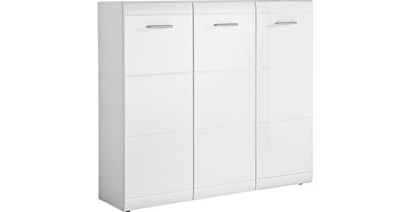 GARDEROBE 5-teilig in 319/197/36 cm - Weiß, Design, Holzwerkstoff (319/197/36cm) - Carryhome