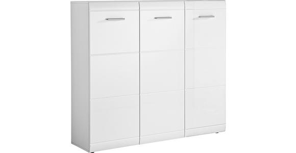 GARDEROBE 5-teilig  in 319/197/36 cm  - Weiß, Design, Holzwerkstoff (319/197/36cm) - Carryhome