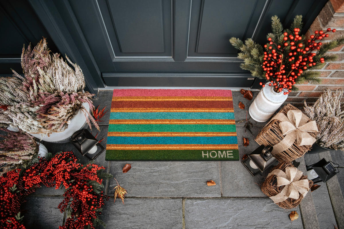 KOKOSMATTE 45/75 cm Mix Mats  - Multicolor, Basics, Naturmaterialien/Kunststoff (45/75cm) - Hanse Home