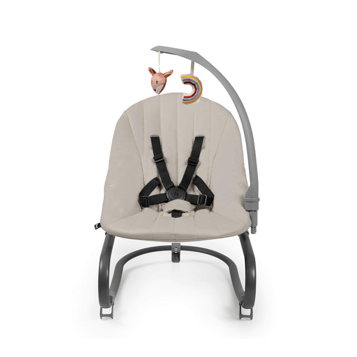 HOCHSTUHL-SET Sit N Relax 3in1  - Beige, Basics, Kunststoff/Textil (56/106/85cm) - Hauck